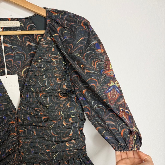 Ulla Johnson Ophelia Patterned Dress NWT - Picture 7 of 9